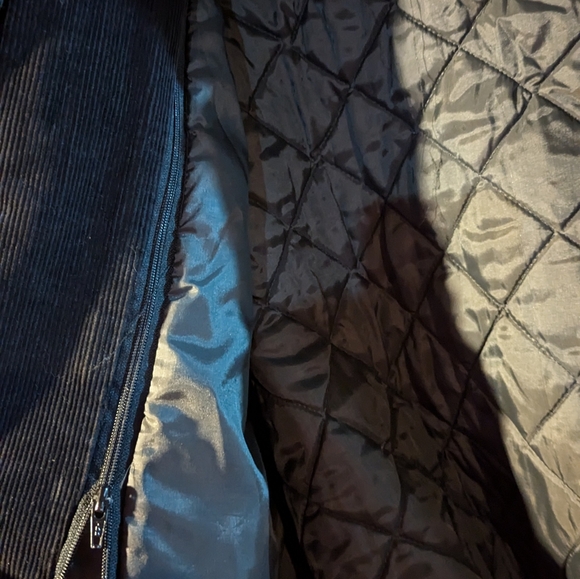 Vintage 1992 Pizza Pizza Smile Tour Corduroy Bomber Jacket XL - Picture 3 of 6